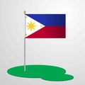 Phillipines Flag Pole