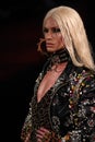 Phillippe Blond walks the runway for The Blonds fashion show