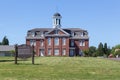 Philomath College historic building street view Royalty Free Stock Photo