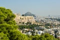 Philopapou Hill near Acropolis Athens Greece Royalty Free Stock Photo