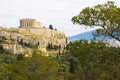 Philopappos Hill, Athens, Greece Royalty Free Stock Photo