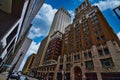 Philtower and midcontinent tower in downtown tulsa OK Royalty Free Stock Photo