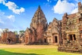 Phimai historical park, An ancient stone castle world heritage in Thailand