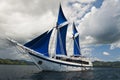 Phinisi Schooner Royalty Free Stock Photo