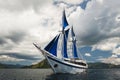 Phinisi Schooner Royalty Free Stock Photo