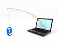 Phishing Royalty Free Stock Photo