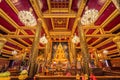 PHITSANULOK, THAILAND - September 16, 2018 : The Chinnarat buddha sculpture at Wat Phar Sri Rattana Mahathat woramahawihan temple, Royalty Free Stock Photo