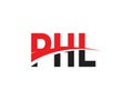 PHL Letter Initial Logo Design Vector Illustration Royalty Free Stock Photo