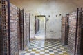 Tuol Sleng War Crimes Museum Detail Prison Cells Phnom Penh Cambodia