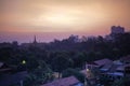 Phnom Pehn roof view Royalty Free Stock Photo