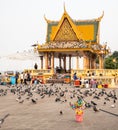 Preah Ang Dorngkeu shrine in the city of Phnom Penh