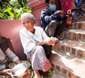 PHNOM PENH, CAMBODIA - homeless people