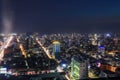 Phnom Penh Overview at Nighttime