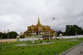 Outdoor in The Phnom Penh Royal Palace in Cambodia Royalty Free Stock Photo