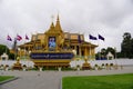 Outdoor in The Phnom Penh Royal Palace in Cambodia