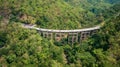 Pho Khun Pha Muang bridge. The high concrete bridge in Phetchabun province, Thailand. Connect northern to northeast.