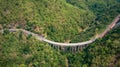 Pho Khun Pha Muang bridge. The high concrete bridge in Phetchabun province, Thailand. Connect northern to northeast.