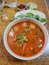 Pho sate, vietnamese traditionnal nooddle with beef and beef ball