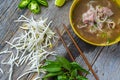 Pho Vietnamese beef soup