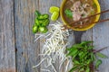 Pho Vietnamese beef soup