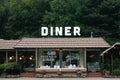 The Phoenicia Diner, in Phoenicia, in the Catskill Mountains, New York Royalty Free Stock Photo