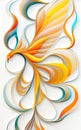 Phoenix abstract art background