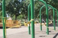 Covid park playground swings 0015