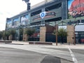 Exterior of Chase Field, home of the Arizona Diamondbacks, a professional Major League Baseball team Royalty Free Stock Photo
