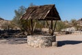 Abandoned Scorpion Gulch trading post and water well - complex near South Mountain Park