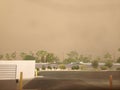 Phoenix Arizona Dust Storm, Haboob Desert Southwest Royalty Free Stock Photo