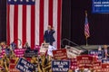 PHOENIX, AZ - AUGUST 22: U.S. Vice President Mike Pence waves & welcomes supporters at a rally by. Government, Democracy Royalty Free Stock Photo