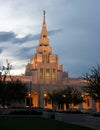 Phoenix, AZ LDS Temple Mormon Royalty Free Stock Photo