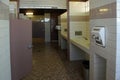 Women public restrooms at roadside rest area