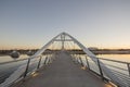 Phoenix, AZ, USA - November 9, 2016: Bridge at the Tempe Center for the Arts TCA Royalty Free Stock Photo