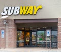 Phoenix,Az/USA - 7.20.18: Subway is an American privately held fast food restaurant franchise that primarily sells submarine sandw