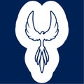 Phoenix design - Illustration Royalty Free Stock Photo