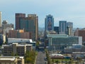 Phoenix downtown aerial view, Phoenix, AZ, USA Royalty Free Stock Photo