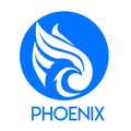 Phoenix Eagle Logo Template Stylized Phoenix, Symbol Icon Logo