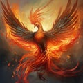 Phoenix fantasy bird, Phoenix art