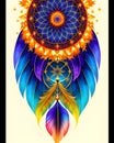 Phoenix Feather dream catcher