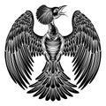 Phoenix fire bird design