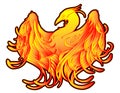 Phoenix Fire Tattoo