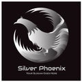 Phoenix logo design in eps.10