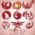 Phoenix logo set 1