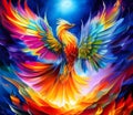 Phoenix rising Royalty Free Stock Photo