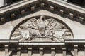 Phoenix Sculpture on the facade of St. Pauls Cathedral Royalty Free Stock Photo