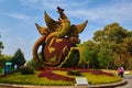 The phoenix sculpture