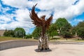 Phoenix Sculpture at the University of Wisconsin-Green Bay