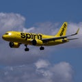 Spirit A320Neo Royalty Free Stock Photo