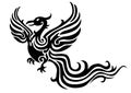 Phoenix tattoo Royalty Free Stock Photo